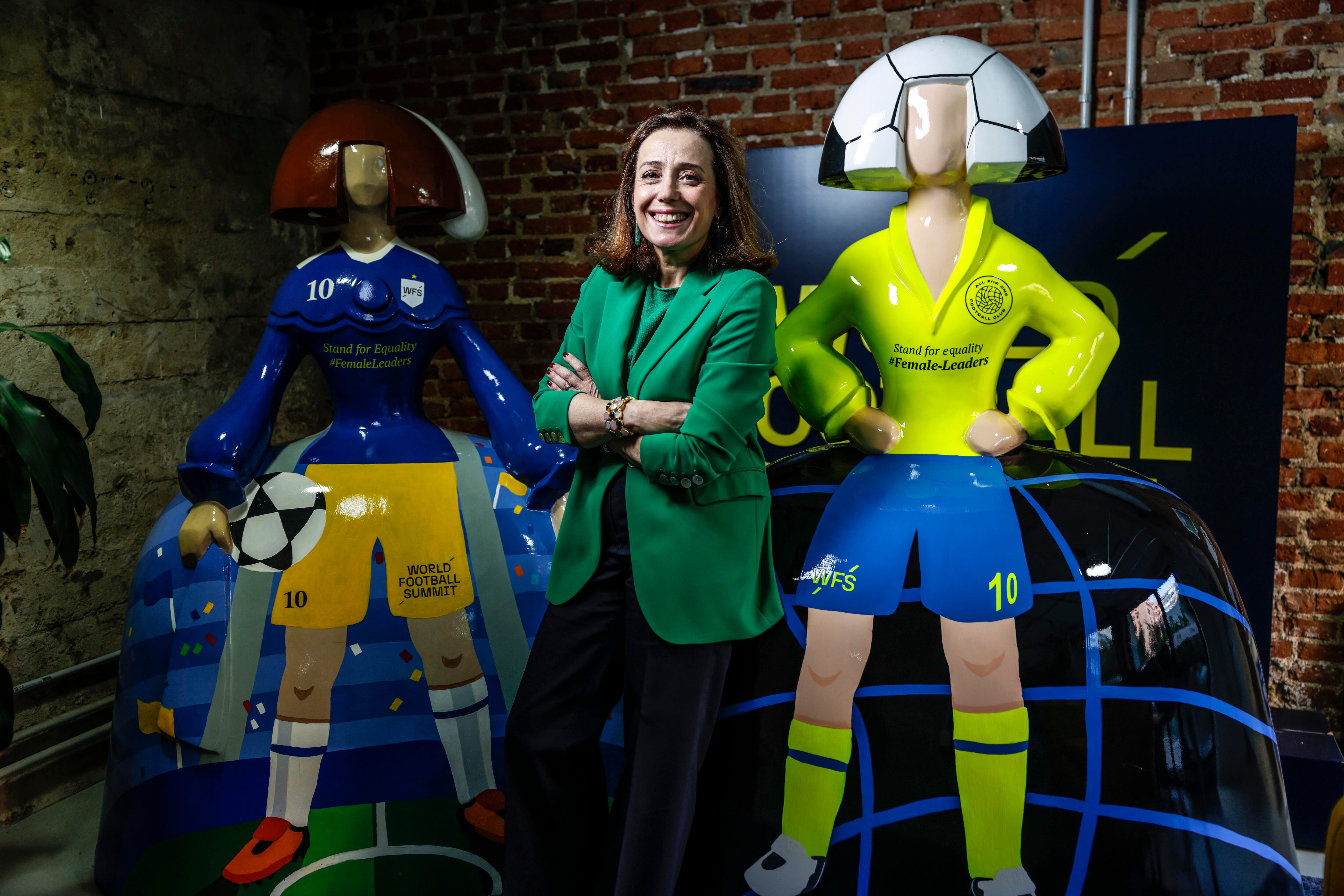 Marian Otamendi, cofundadora y consejera delegada de World Football Summit.