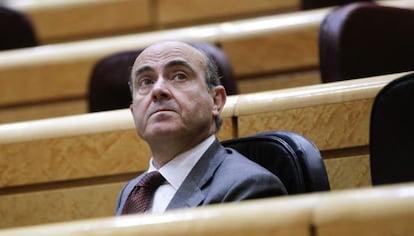 El ministro de Economía y Competitividad, Luis de Guindos.