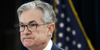 El presidente de la Reserva Federal de Estados Unidos, Jerome Powell. 