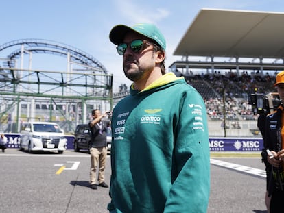 Fernando Alonso, el pasado domingo en Suzuka, en Japón.