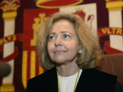 La fiscal general del Estado, Consuelo Madrigal, en una imagen de archivo.