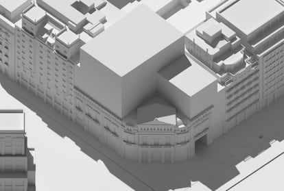 Así es el aspecto que tendrá el futuro Museo Thyssen de aprobarse la modificación del MPGM.