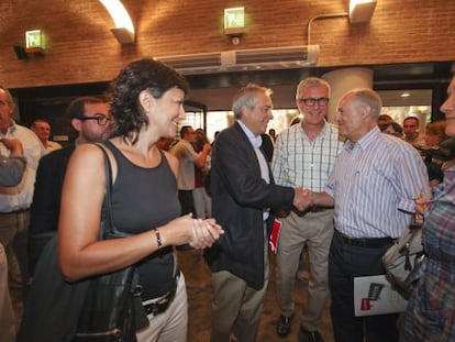 Pere Navarro en la convención del PSC en Tarragona.