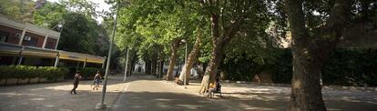 Paseo de San Luis, donde se hacía antes el Mano a Mano