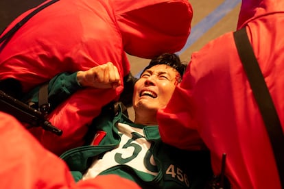 Lee Jung-jae, en el primer episodio de la última temporada de 'El juego del calamar'.