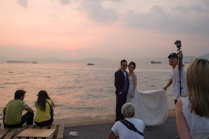 Casamento em Hong Kong.