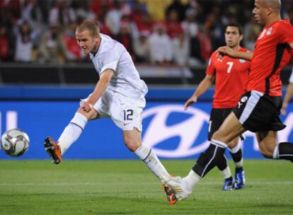 Bradley, durante el partido