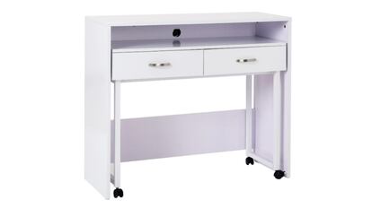 Mesa de escritorio extensible HOMCOM