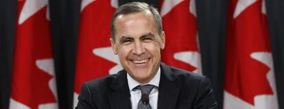 Mark Carney ha pasado de dirigir el Banco de Canadá al de Inglaterra.