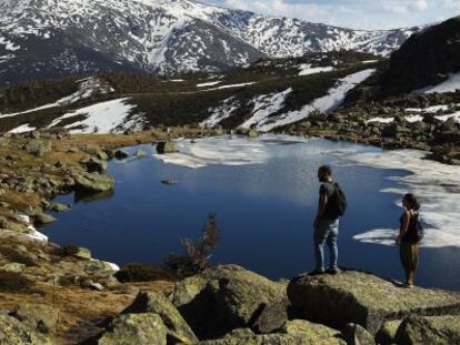 Laguna de Peñalara. Parque Nacional de la Sierra del Guadarrama.