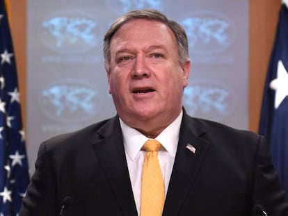 El secretario de Estado, Mike Pompeo.