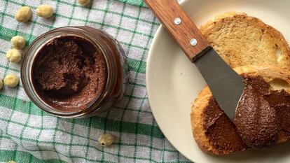 Creme de cacau com avelãs, ou Nutella caseira