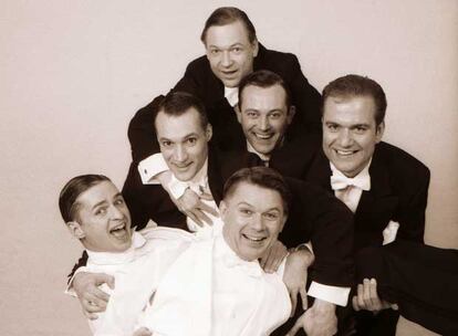 Los miembros del Berlin Comedian Harmonists