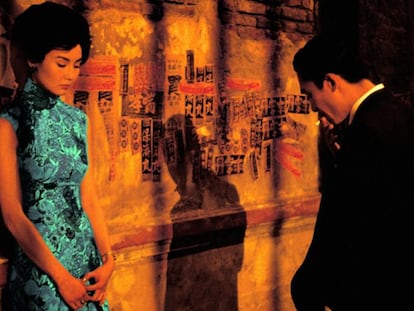 Fotograma de la película 'Deseando amar' de Wong Kar-wai.