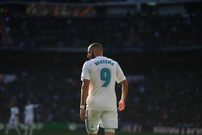 El jugador francés del Real Madrid Karim Bencema.