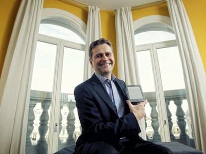 El director de Kindle en Europa, Gordon Willoughby, en Madrid.
