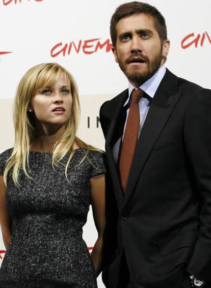 Reese Witherspoon y Jake Gyllenhaal, en el festival de cine de Roma.