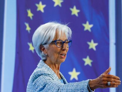 La presidenta del BCE, Christine Lagarde.