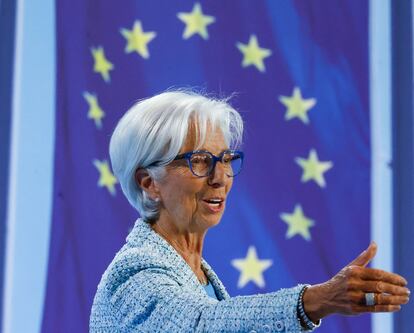 La presidenta del BCE, Christine Lagarde.