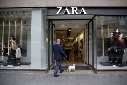 Tienda de Zara, propiedad de Inditex