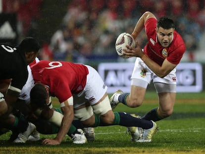 Conor Murray, de los Lions, durante el partido.