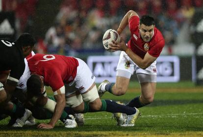 Conor Murray, de los Lions, durante el partido.