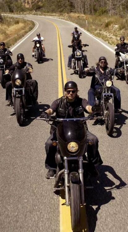 <i>Sons of Anarchy</i> (Fox), la serie que protagonizan los Ángeles del Infierno.