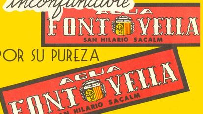 Font Vella, el agua mineral de siempre