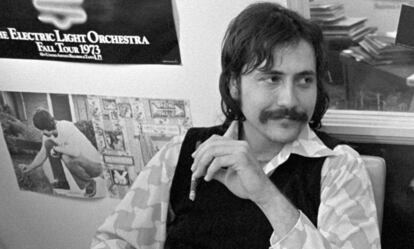 El cr&iacute;tico musical Lester Bangs, en una entrevista en WINN Radio en 1974. 