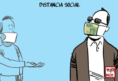 malagon distancia social