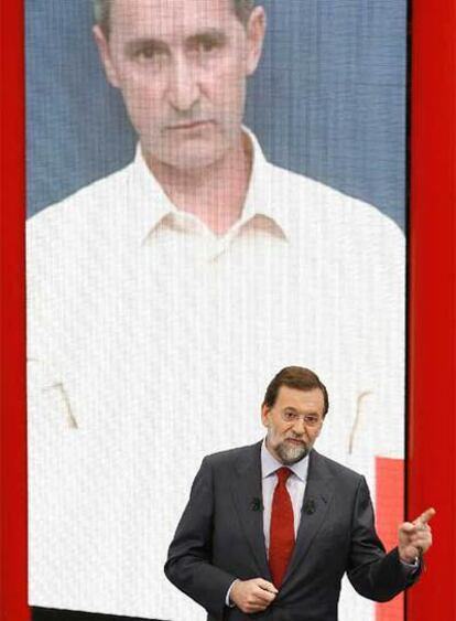 Mariano Rajoy, anoche en el programa </b><b><i>Tengo una pregunta para usted.