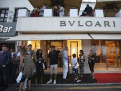 Vista de la tienda de la firma Bulgari en Marbella (España) EFE/archivo