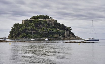 Imagen del fuerte de Brégançon, en la Costa Azul, residencia de verano para los presidentes franceses. 