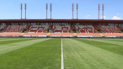 Estadio Zorros del Desierto de Calama, recinto del equipo Club Cobreloa, en Calama (Chile).