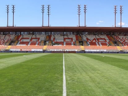 Estadio Zorros del Desierto de Calama, recinto del equipo Club Cobreloa, en Calama (Chile).
