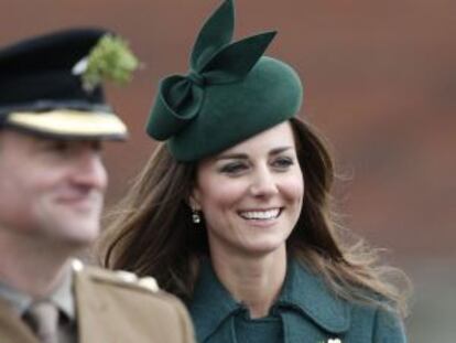 Kate Middleton, celebrando el día de San Patricio.