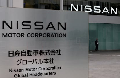 La sede central de Nissan en Yokohama, Japón, en junio de 2025.