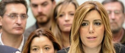 La presidenta en funciones de la Junta de Andaluc&iacute;a, Susana D&iacute;az.