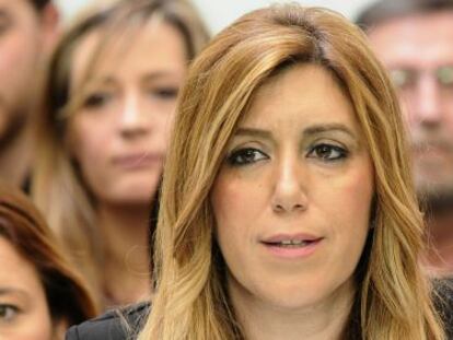 La presidenta en funciones de la Junta de Andaluc&iacute;a, Susana D&iacute;az.