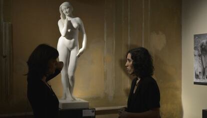 'Belleza' de Josep Llimona, una de las piezas que se puede ver en la exposición del MEAM.