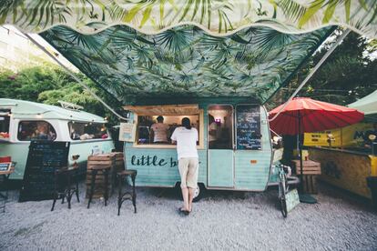 Uno de los ‘food trucks’ de Palo Alto Market, una cita gastro, musical y de tendencias.