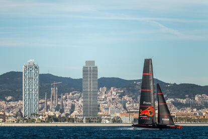 La Copa América  de Vela, en Barcelona.