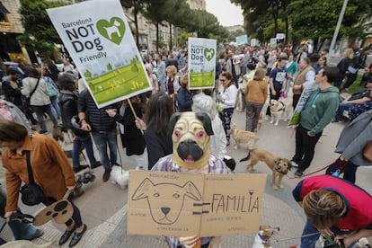 L'inici de la manifestació.