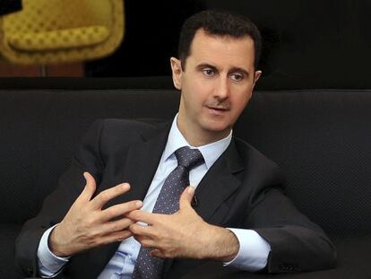 El presidente sirio, Bachar el Asad, esta semana en Damasco.