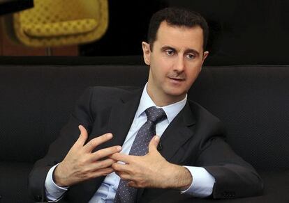 El presidente sirio, Bachar el Asad, esta semana en Damasco.