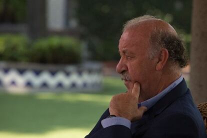 Vicente del Bosque, este miércoles en México DF.