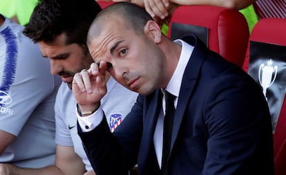 José Luis Sánchez Vera, en la última final de Copa contra la Real.