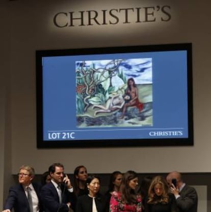 “Dois Nus na Floresta’, em leilão na Christie’s