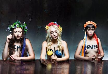 El colectivo Femen, creado en Ucrania en 2008, ha encontrado en Francia una de sus m&aacute;s s&oacute;lidas bases.