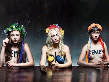 El colectivo Femen, creado en Ucrania en 2008, ha encontrado en Francia una de sus m&aacute;s s&oacute;lidas bases.